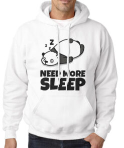 Funny Panda Need More Sleep Hoodie