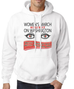 We're Vigilant and We're Watching You Womens March Hoodie