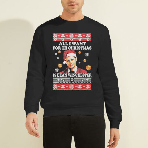 All I Want for Th Christmas Is Jared Padalecki Sweatshirt