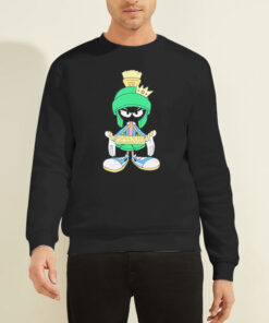 Angry Mad Face Marvin the Martian Sweatshirt