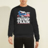 Buy All Aboard the Trump Train Sweatshirt