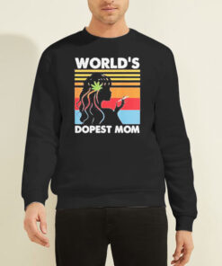 Dopest Mom Weed Soul Cannabis Sweatshirt