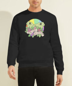 Frog and Toad Be Gay Do Crime Frog Sweatshirt