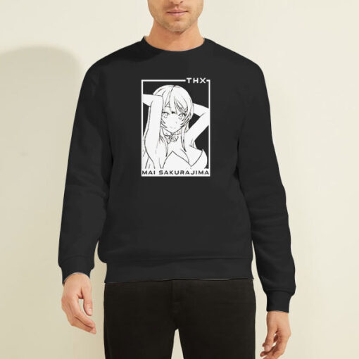 Funny Mai Sakurajima Manga Sweatshirt