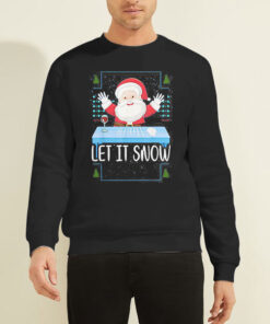 Let It Snow Santa Cocaine Sweatshirt