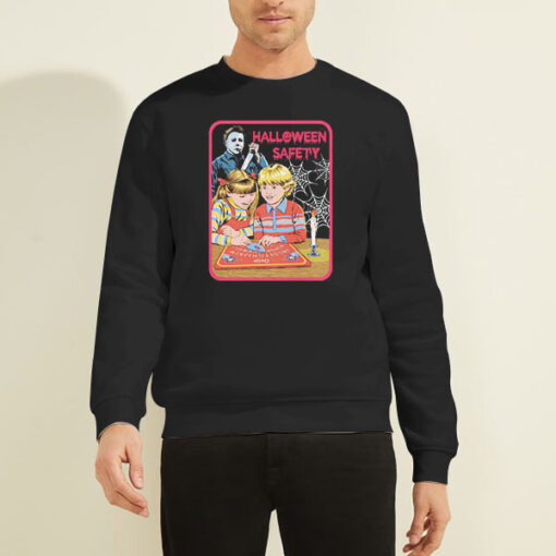 Scariest Michael Myers Halloween Safety Sweatshirt