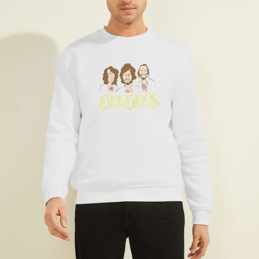 Bee Gees Vintage Classic Distressed Sweatshirt