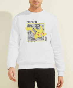 Funny Cartoon Pikachu Pokemon Sweatshirt