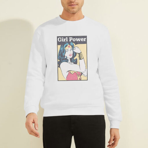 Girl Power Wonderwoman Sweatshirt