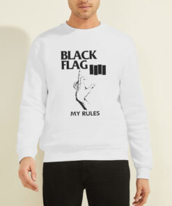 My Rules Black Flag Sweatshirt