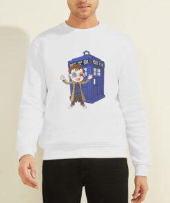 Retro Vintage Doctor Who Sweatshirt