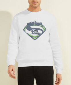 The Seattle Seahawks Superman Sweatshirt