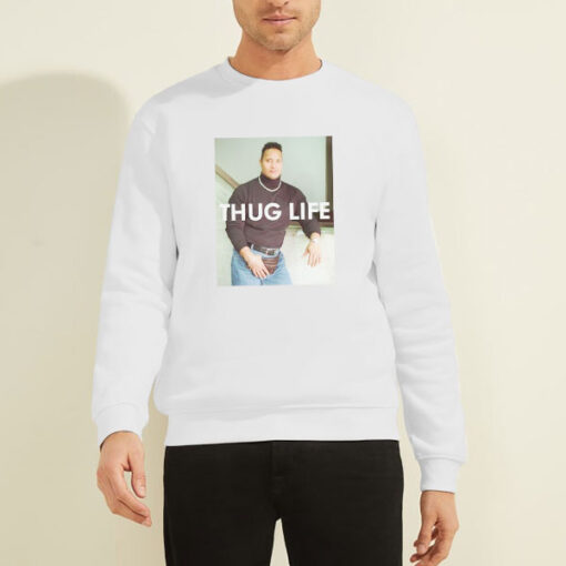 Thug Life Dwayne Johnson Black Sweatshirt
