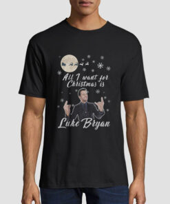 All I Want for Christmas Is Luke Bryan Christmas T Shirt
