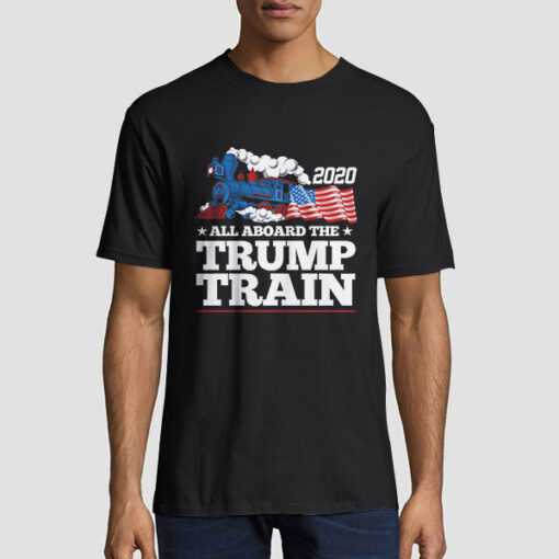 Buy All Aboard the Trump Train T Shirt