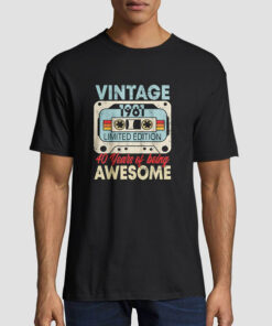 Cassette Tape Vintage 1981 Shirt
