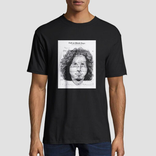 Fell On Black Days Chris Cornell T Shirt
