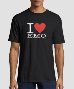 Funny I Heart Emo T Shirt