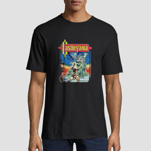 Retro Video Game Castlevania Shirts