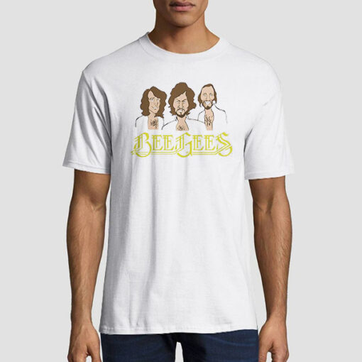 Bee Gees Vintage Classic Distressed T-Shirt