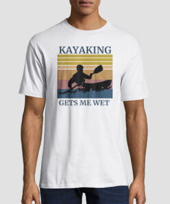 Halloween Kayaking Gets Me Wet Shirt