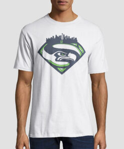 The Seattle Seahawks Superman T Shirt