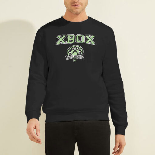 Sweatshirt Black Gaming University Xbox