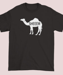 Andrew Flair merchandise camel shirt featuring a graphic design of a camel and the name 'Andrew Flair,' perfect for fans