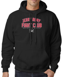 Hoodie Black Believe in Boston Jerry Remy Fight Club