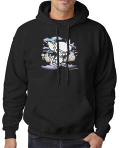 Hoodie Black Cartoon Rats Animaniacs