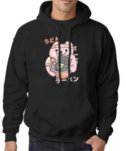 Hoodie Black Japanese Bears Ramen House