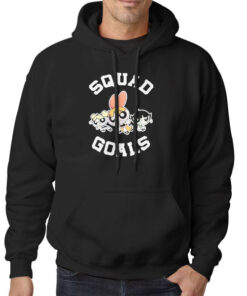 Hoodie Black Squad Goals Powerpuff Girls