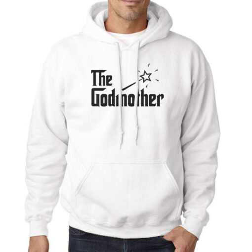 Hoodie White Funny Family Godmother