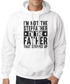 Hoodie White I'm Not the Stepfather Meme