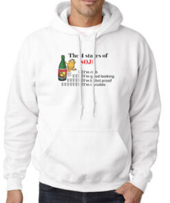 Hoodie White Quotes From Garfield Soju