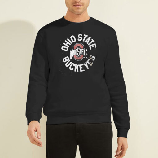Sweatshirt Black Buck Eye Ohio State