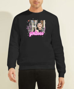Sweatshirt Black Funny I Love Ponn Jschlatt Girlboss