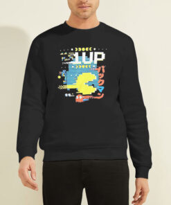 Pacman Parody Gaming 1up Sweatshirt