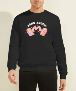 Ramen Graphic Send Noods Sweater