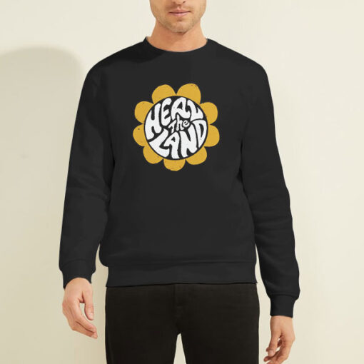 Vintage Flower Heal the Land Sweatshirt