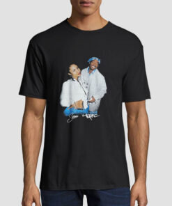Hip Hop Selena Quintanilla and Tupac Shirt