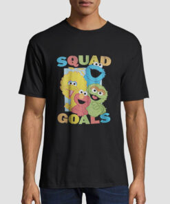 Squad Goals Sesame Street Shirt Women's