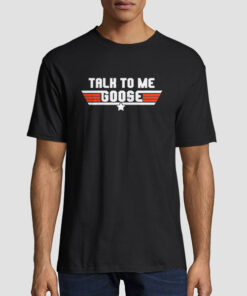 Symbol Top Gun Talk to Me Goose Shirt