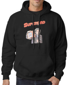 Hoodie Black Superbad Graphic Wacko Maria