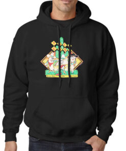 Hoodie Black Taco Casa Character Taco