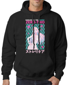 Zero Two 02 Henti Anime Shirt 5 Hoodie Black Zero Two 02 Henti Anime