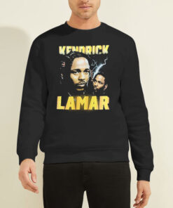 Sweatshirt Black Bootleg Tour Merch Kendrick Lamar