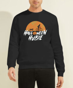 Sweatshirt Black Funny Hubie Halloween