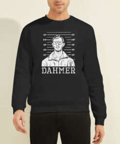 Sweatshirt Black Jeffrey Dahmer Mugshot