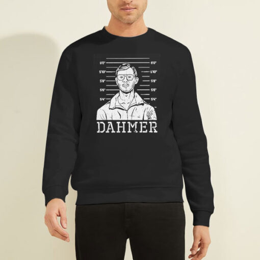 Sweatshirt Black Jeffrey Dahmer Mugshot